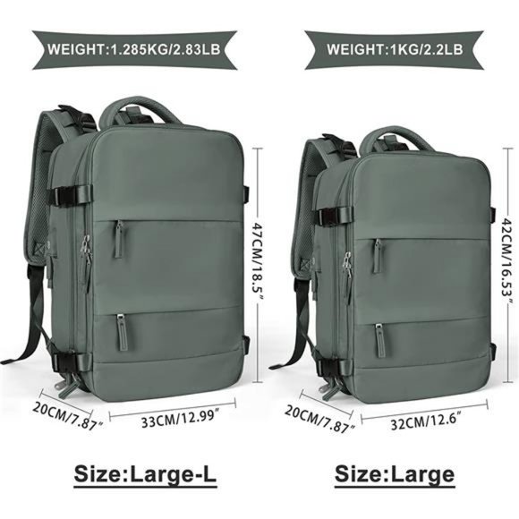 coowoz Large Travel Backpack Women, Carry On Backpack,Hiking Backpack Wa… main image 5
